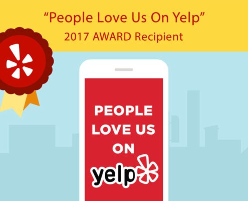 Manchester Cleaning 2017 Yelp Award