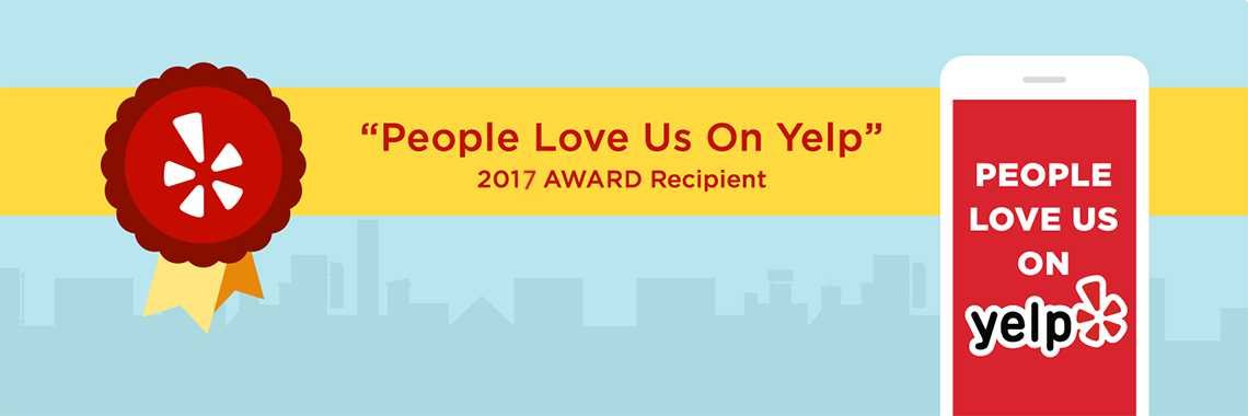 Manchester Cleaning 2017 Yelp Award